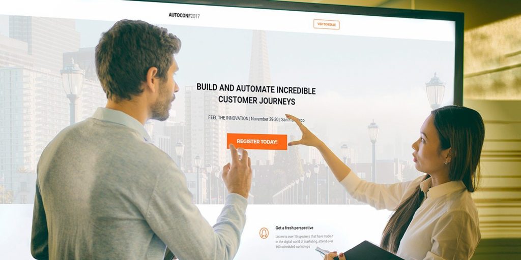 Visual Cues Marketing-Friendly Website