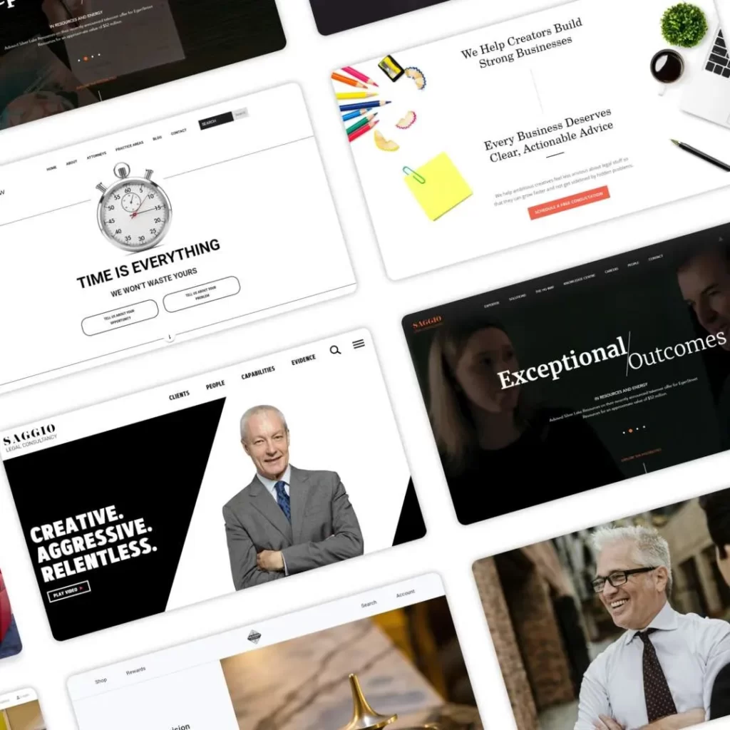 Attorney Web Design Example