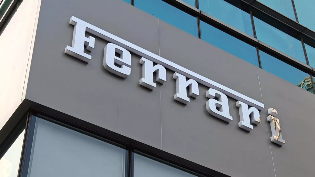 Ferrari Logotype Font