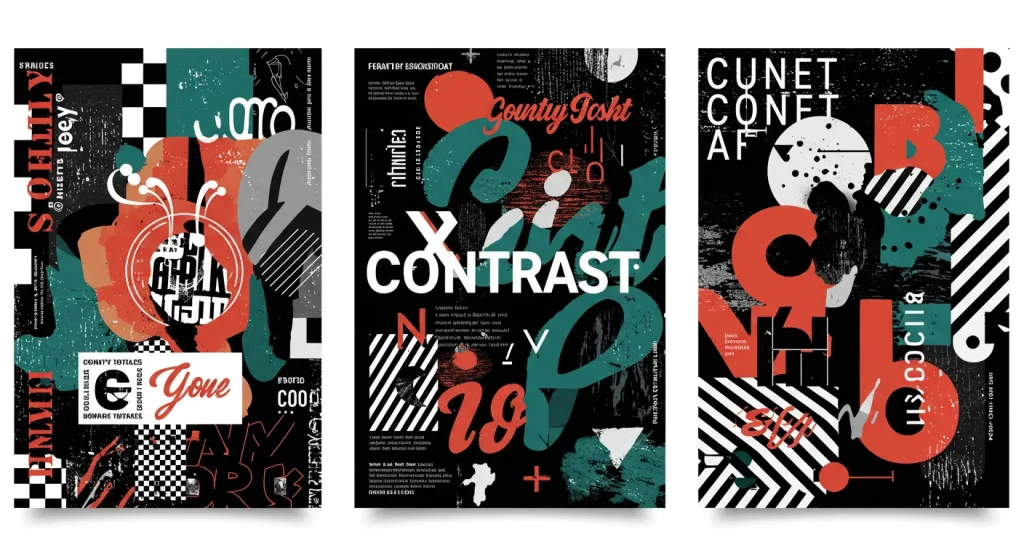 Graphic Design Principles Contrast